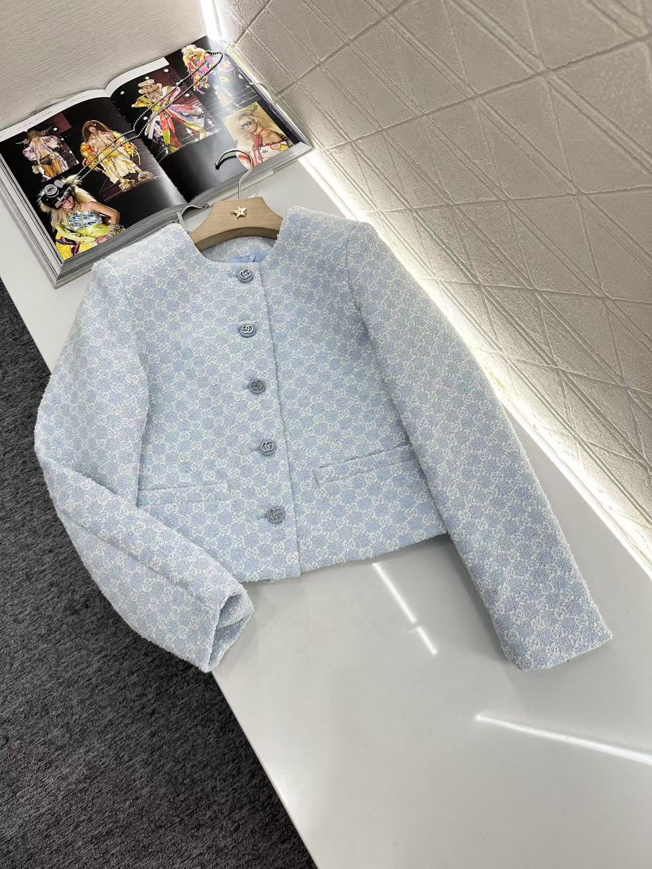 GUCCI GGコットンブークレ ジャケット