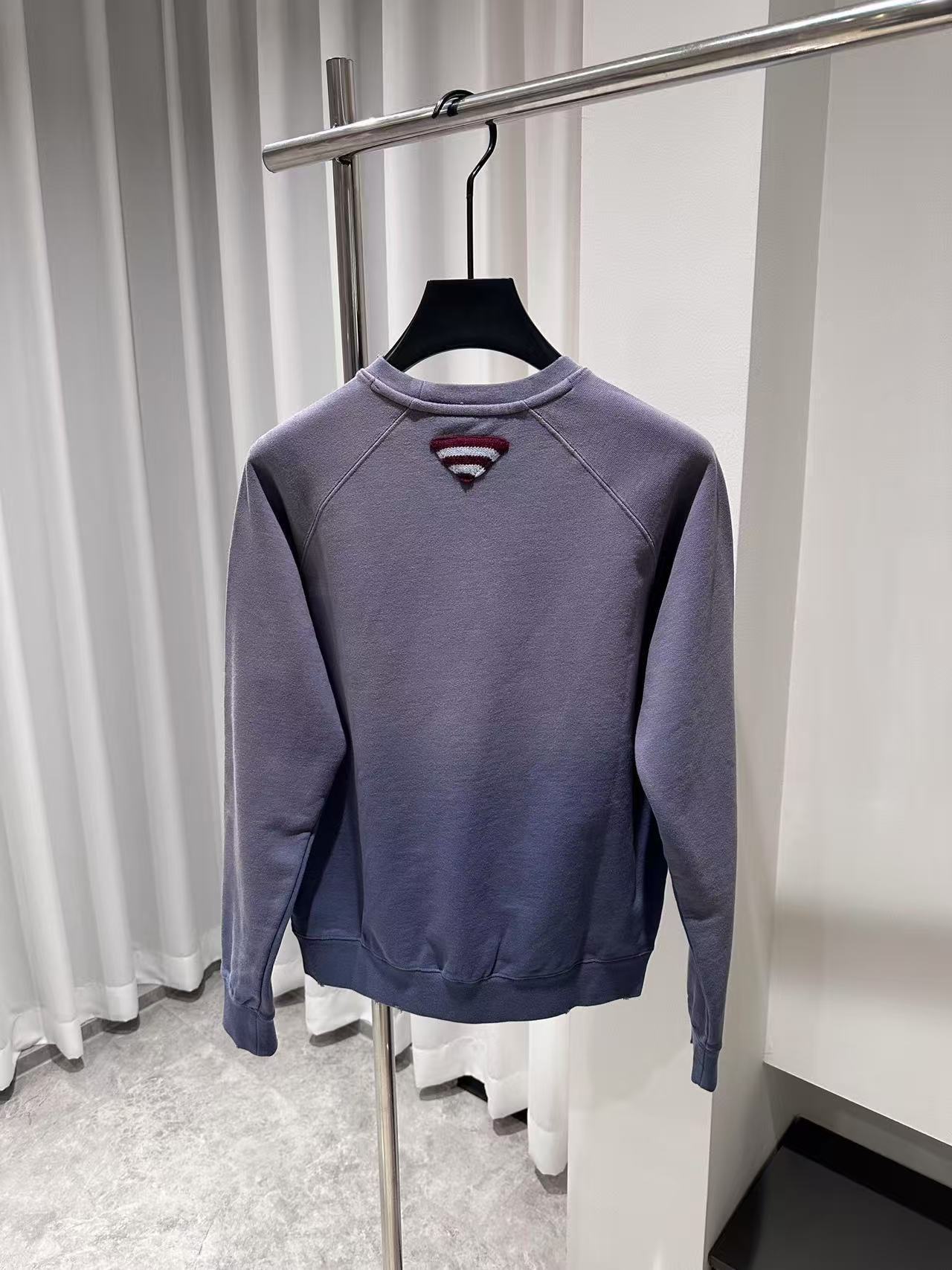 Prada コットンフリース スウェットシャツ