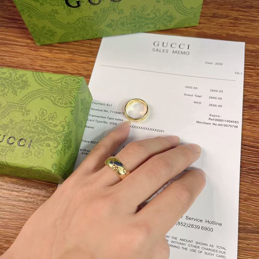 GG 18K ワイド リング