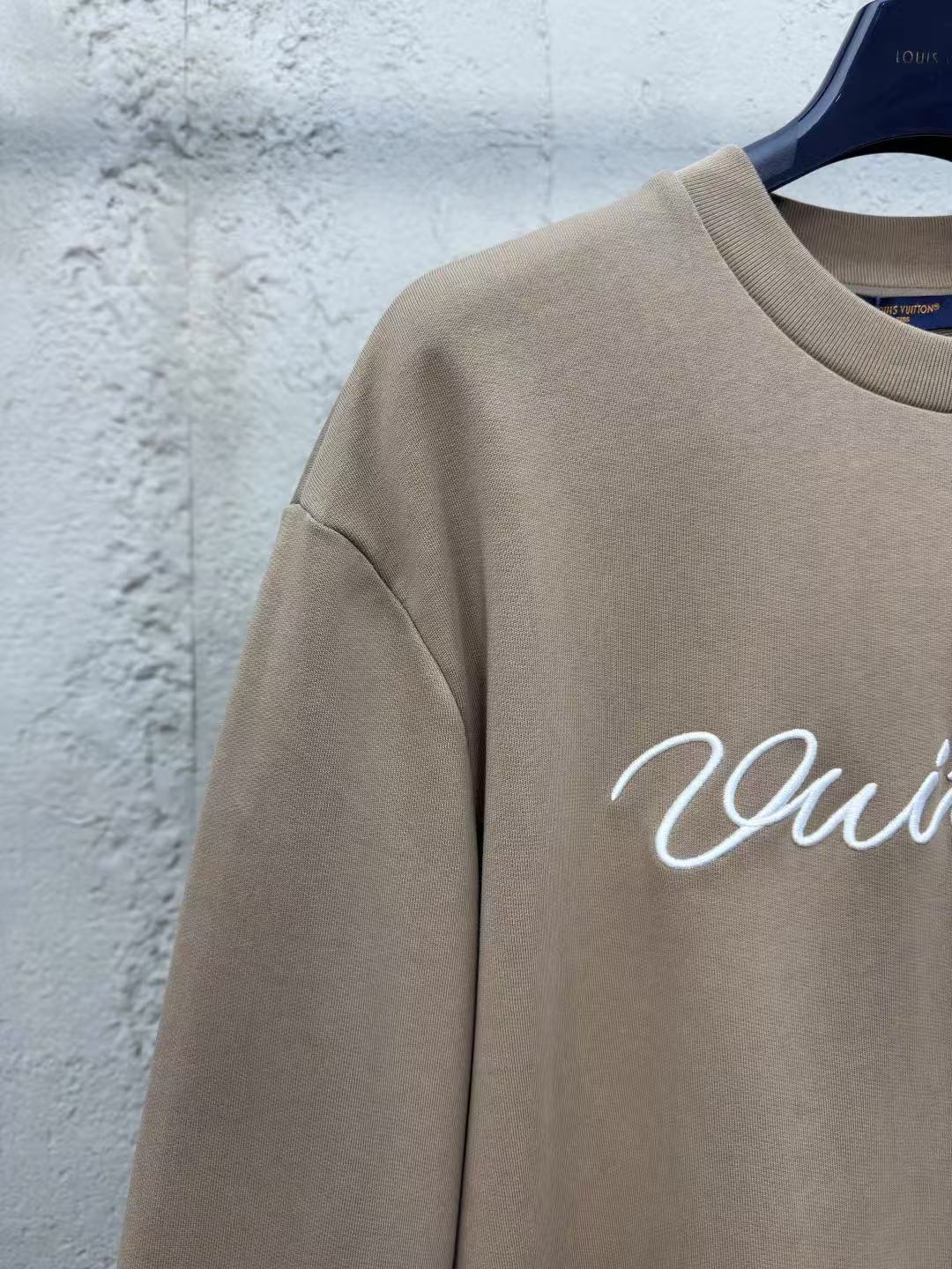Louis vuitton エンブロイダリー コットンクルーネック