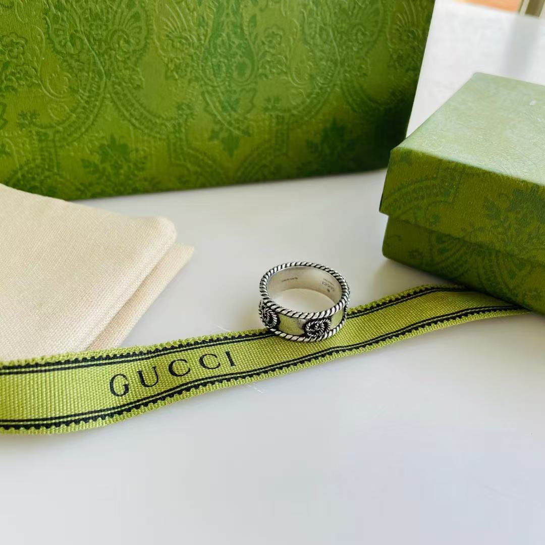 GUCCI ダブルG ワイドリング