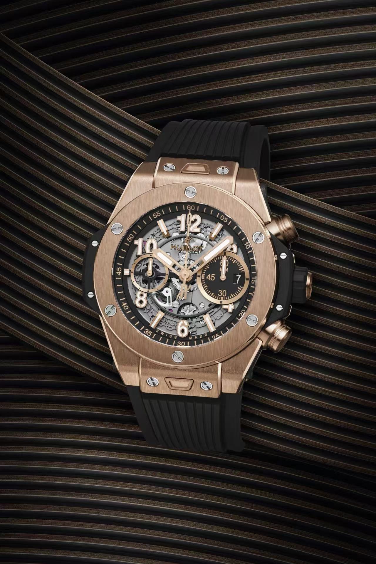  HUBLOT ウブロ ウニコ キングゴールド