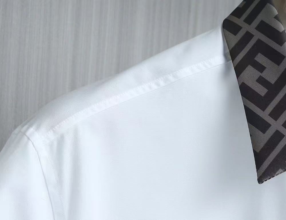 Fendi ホワイトコットン シャツ