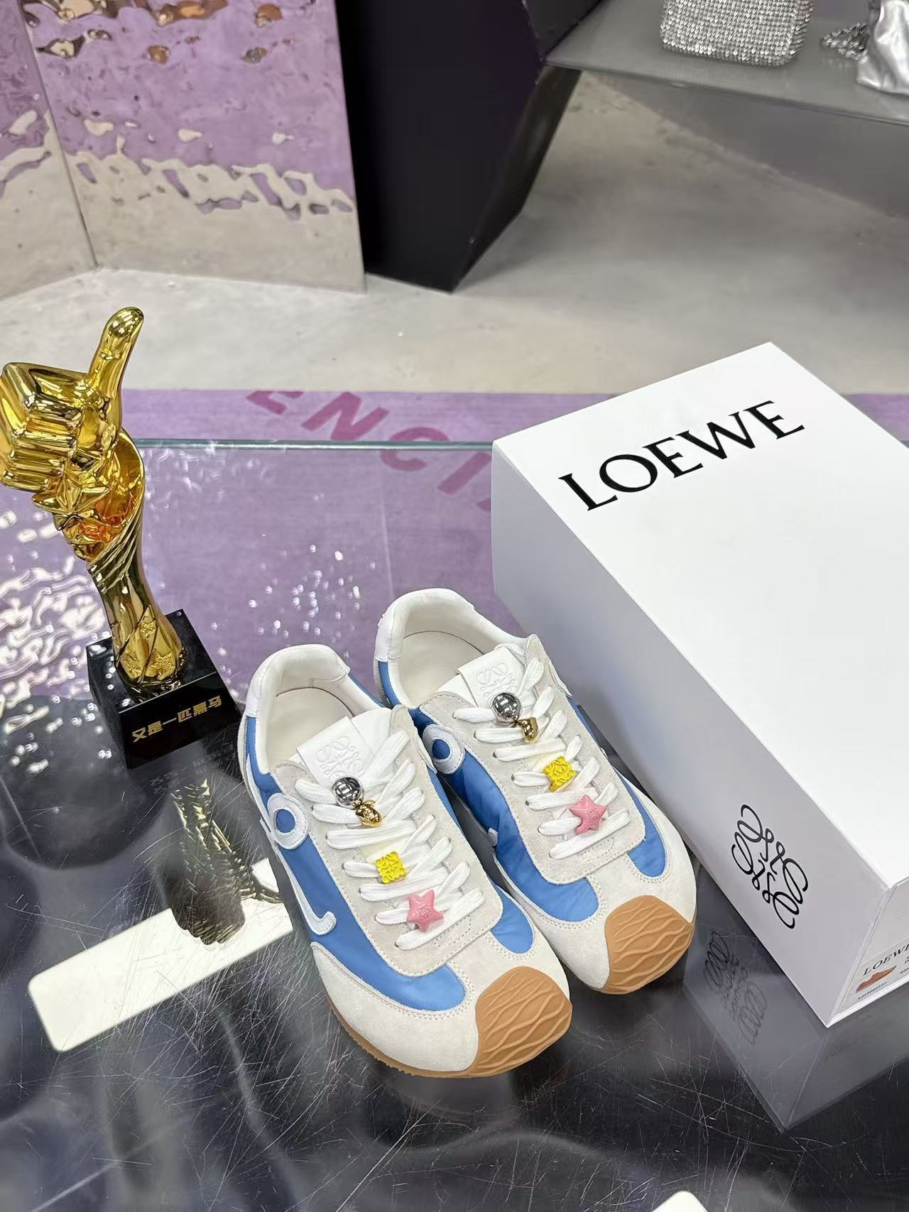 Loewe バレエランナー 2.0（ナイロン&カーフ）