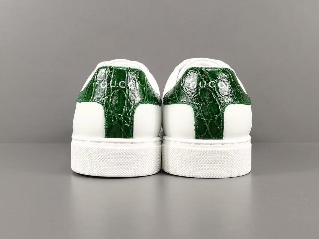 GUCCI 〔エース〕ウェブ ストライプ メンズ スニーカー