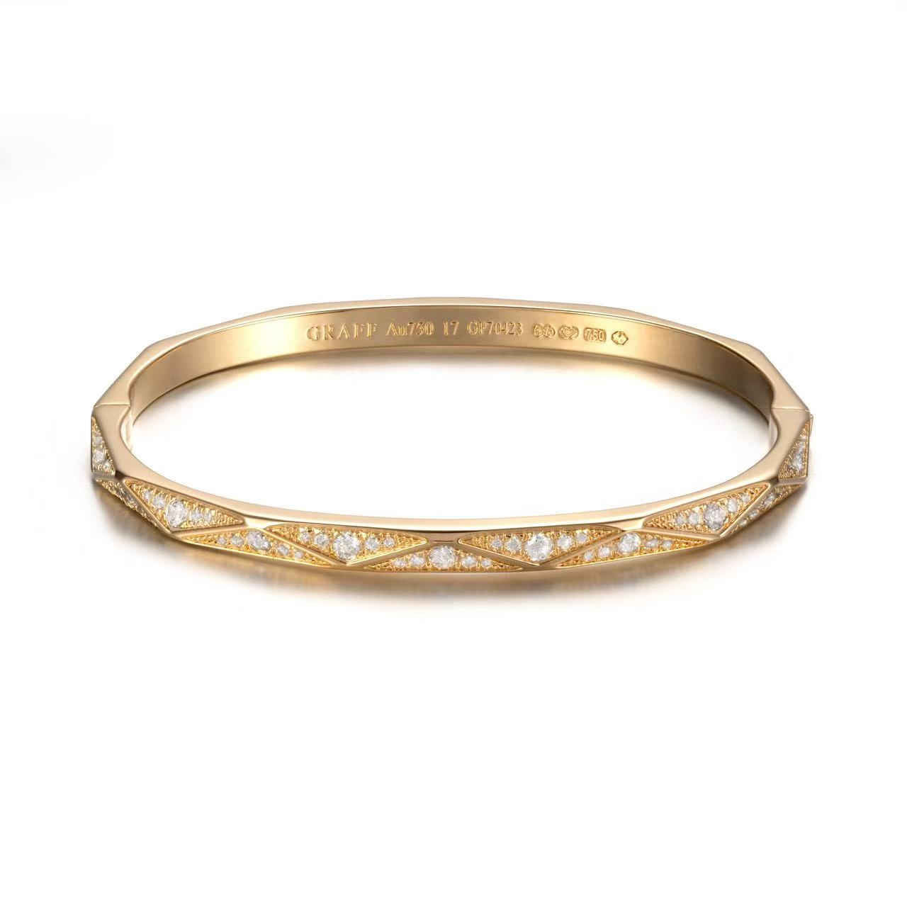 Graff ローレンス グラフ シグネチャー パヴェダイヤモンド バングル