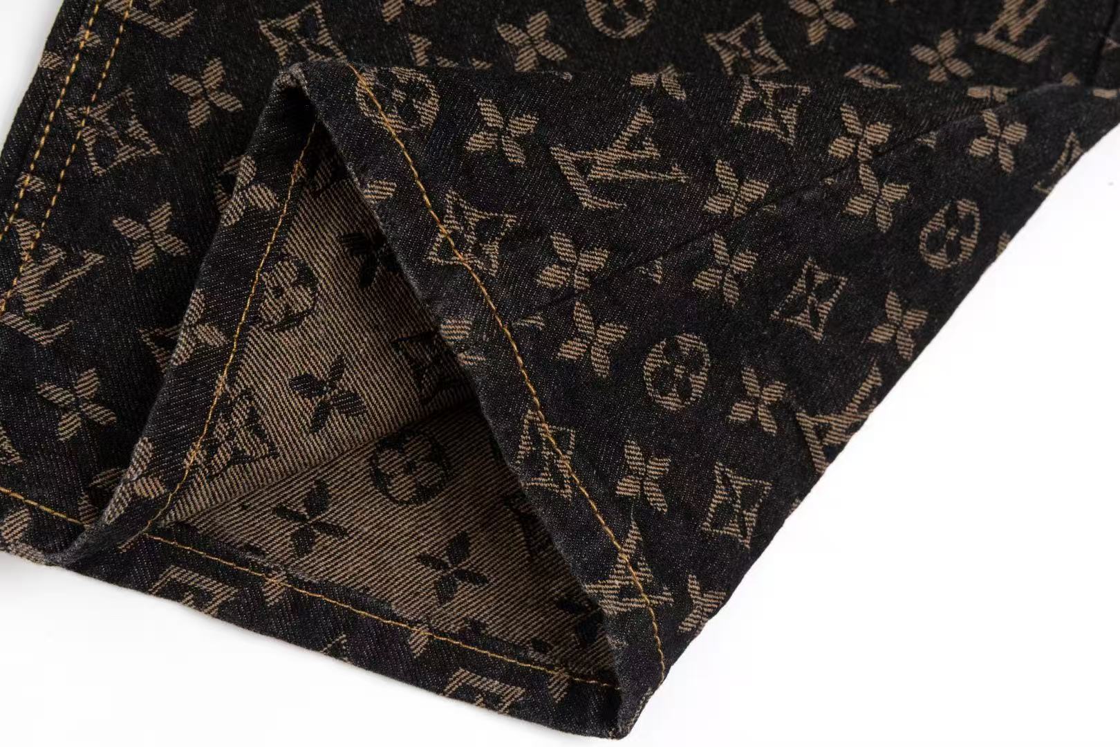 Louis vuitton モノグラム ストレートカットジーンズ