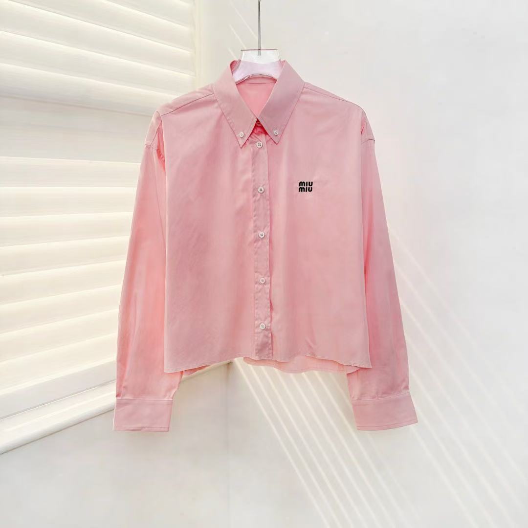 MIUMIU ポプリンシャツ