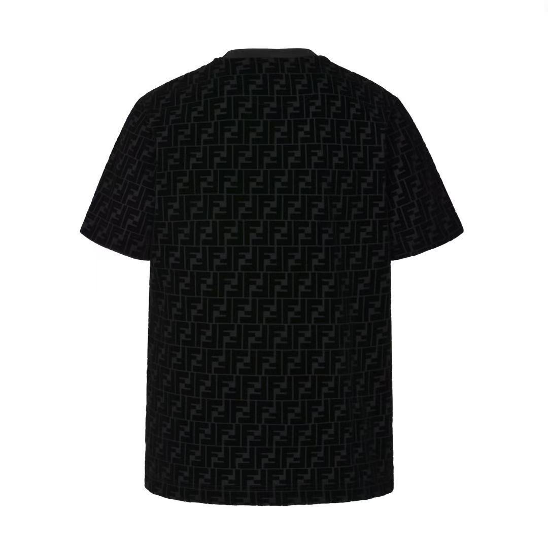Fendi ブラックピケ Tシャツ