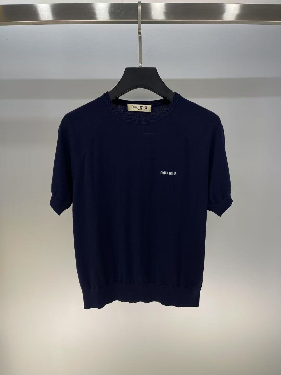 MIUMIU ウール クルーネック セーター