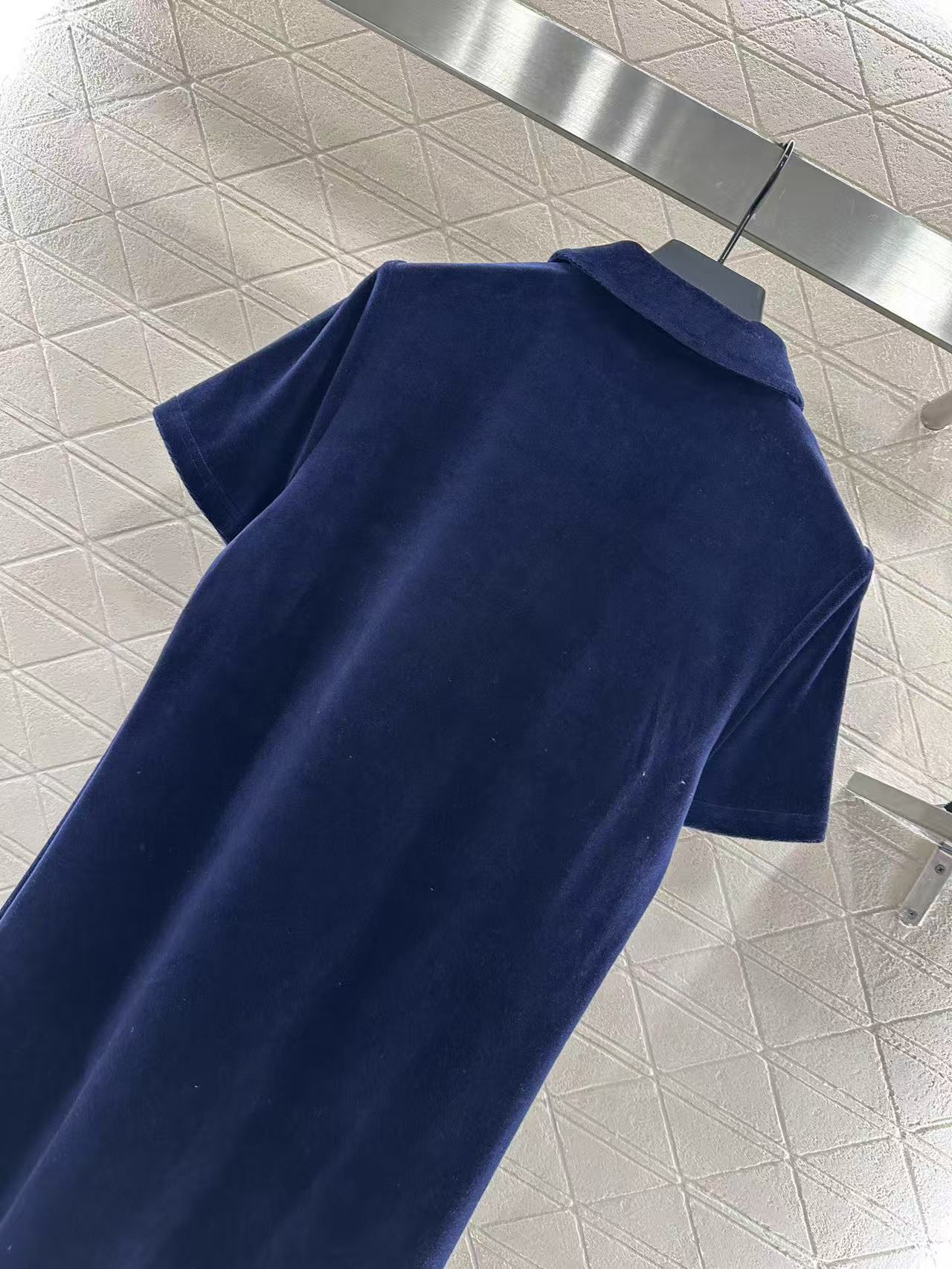 CELINE ミニポロドレス / テリーコットン