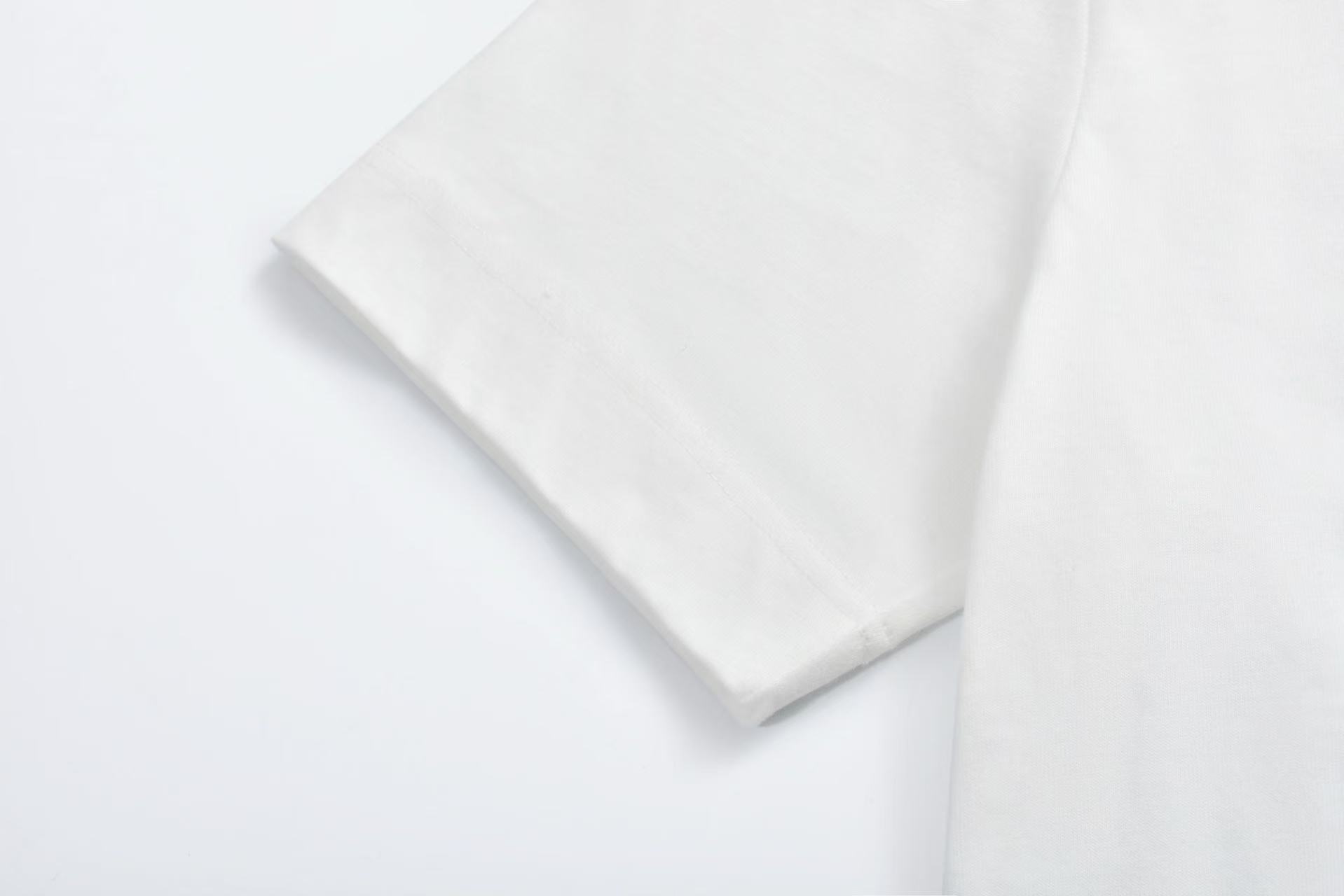 Fendi ホワイトコットン Tシャツ