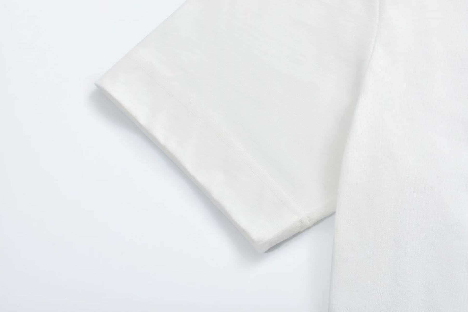 Fendi ホワイトコットン Tシャツ