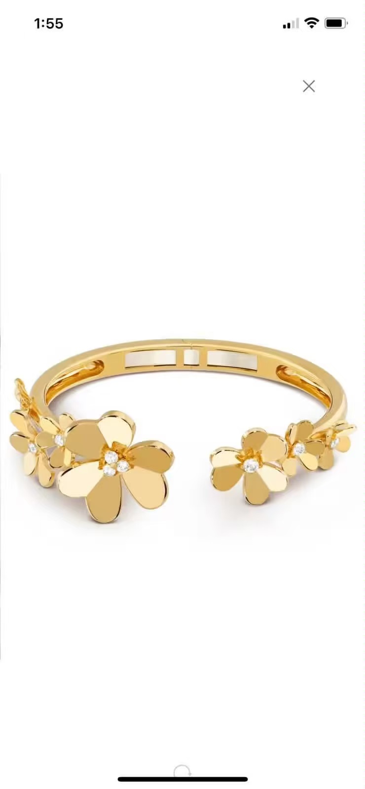 フリヴォル ブレスレット、7フラワー、ミディアムモデル