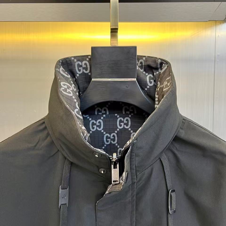 GG リップストップ ナイロン リバーシブル ジャケット