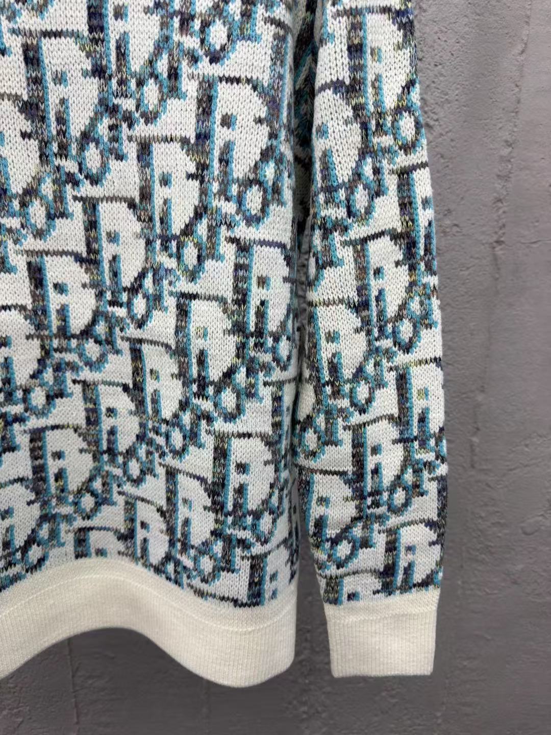 DIOR セーター ディオール オブリーク バージンウール ジャカード