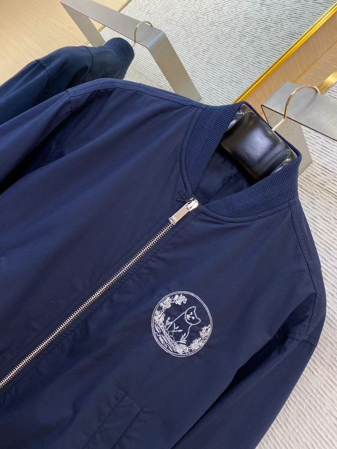 DIOR AND HYLTON NEL ボンバージャケット コットンブレンド