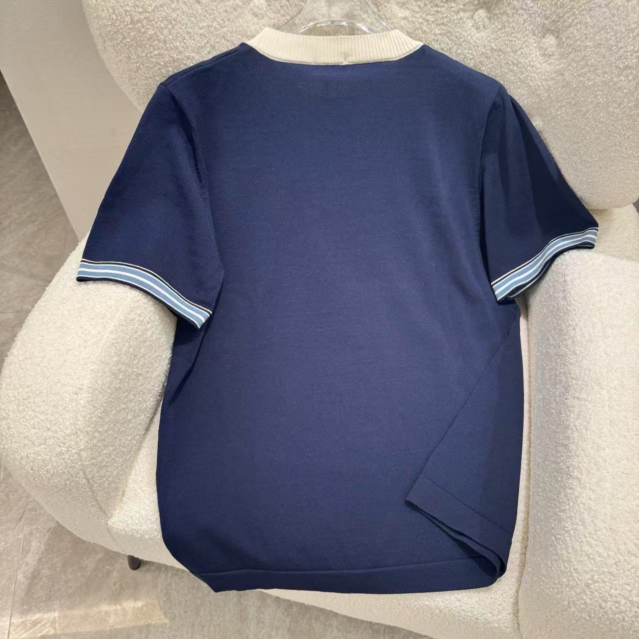 Christian Dior Couture スズラン Tシャツ コットン & カシミヤ ジャージー