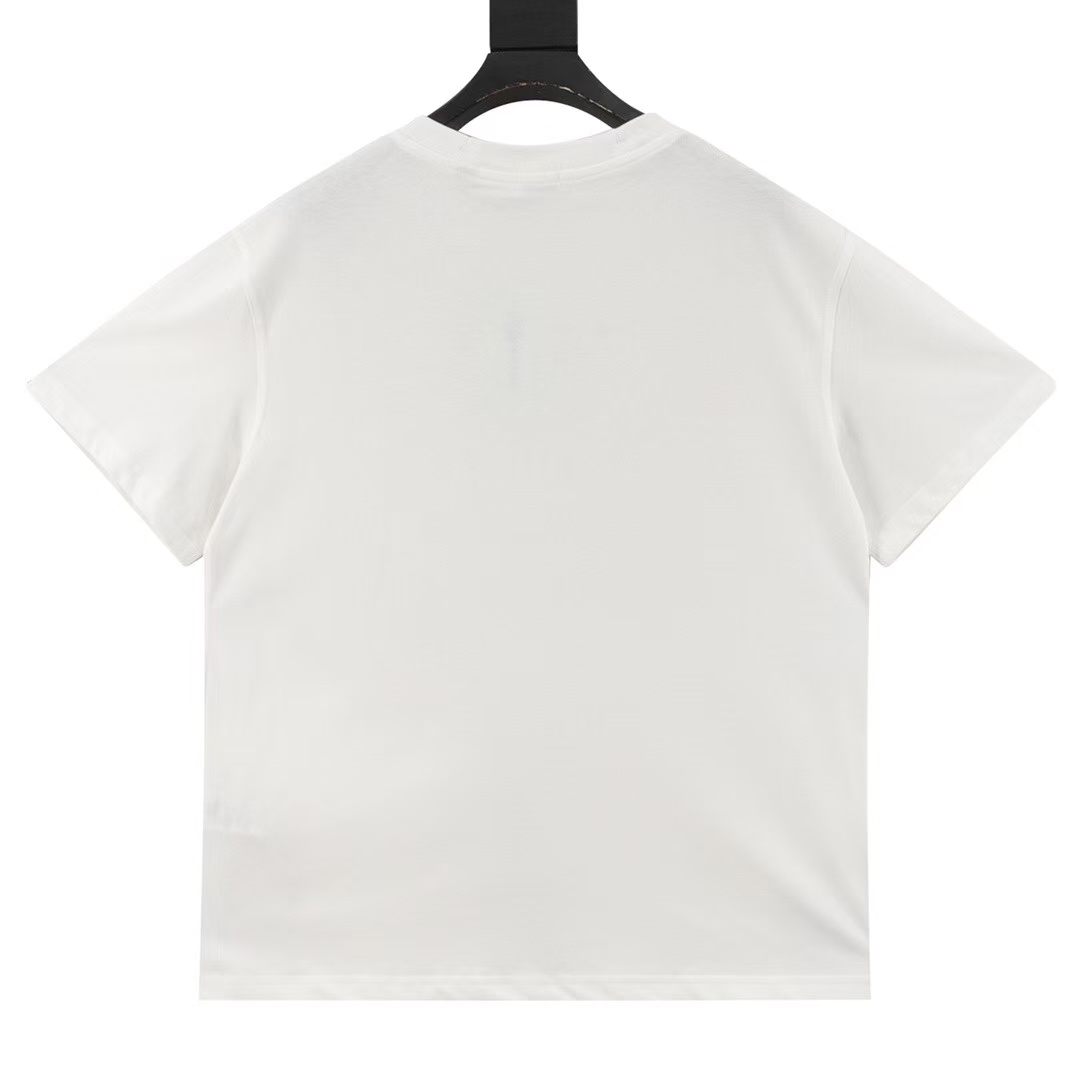 Burberry チェックラベル コットンTシャツ