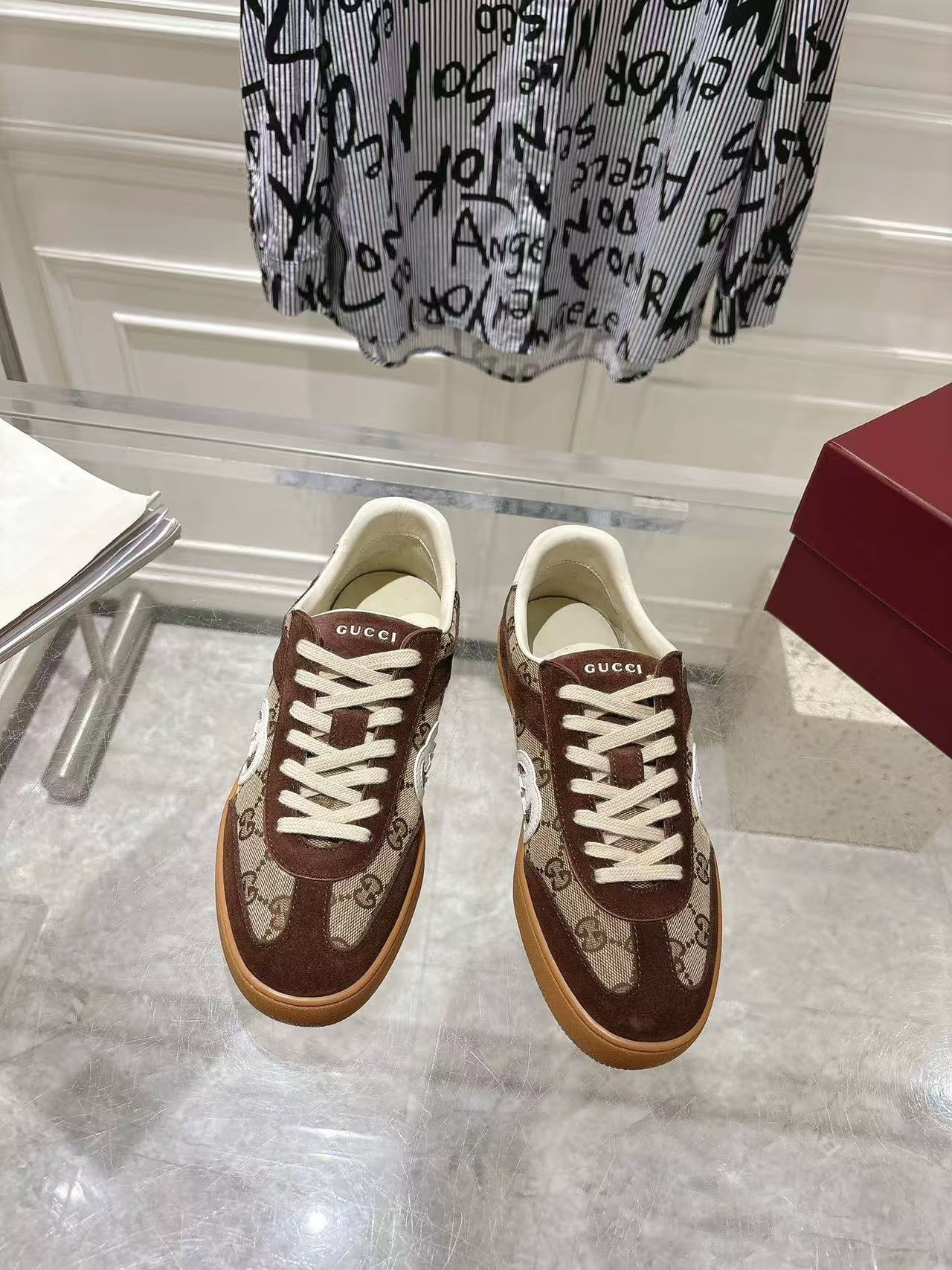 GUCCI メンズ G75 スニーカー