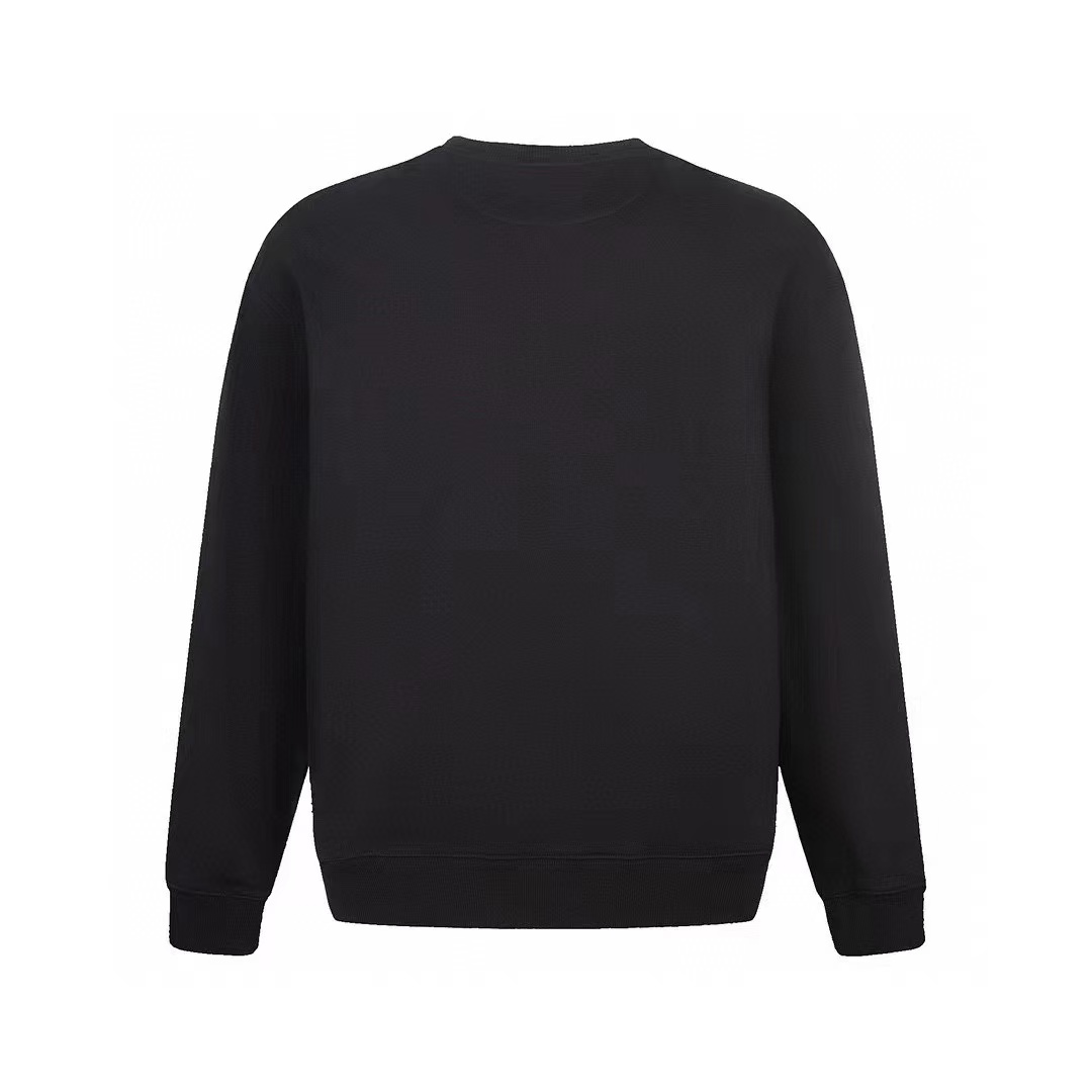 Fendi ブラックジャージー スウェットシャツ