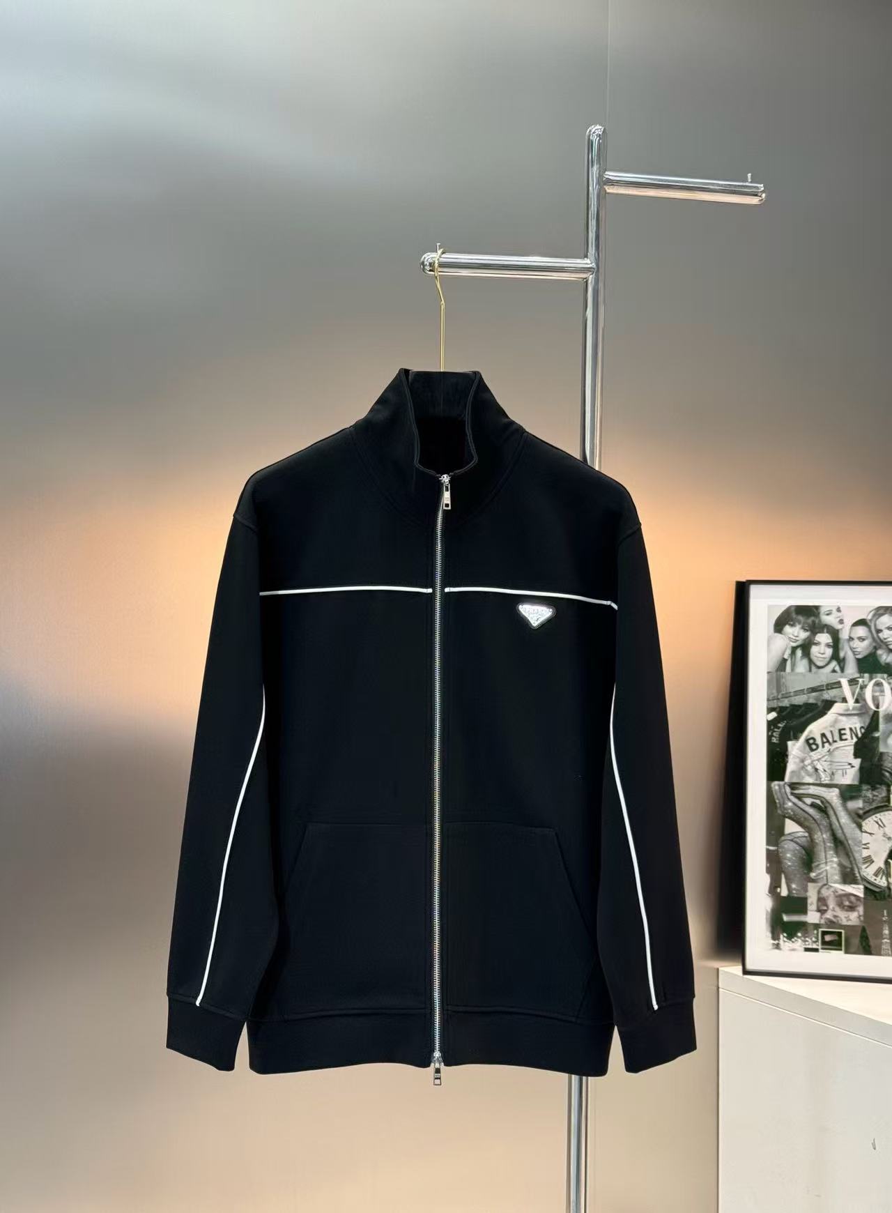 Prada Re-Nylonディテール付 スウェットシャツ