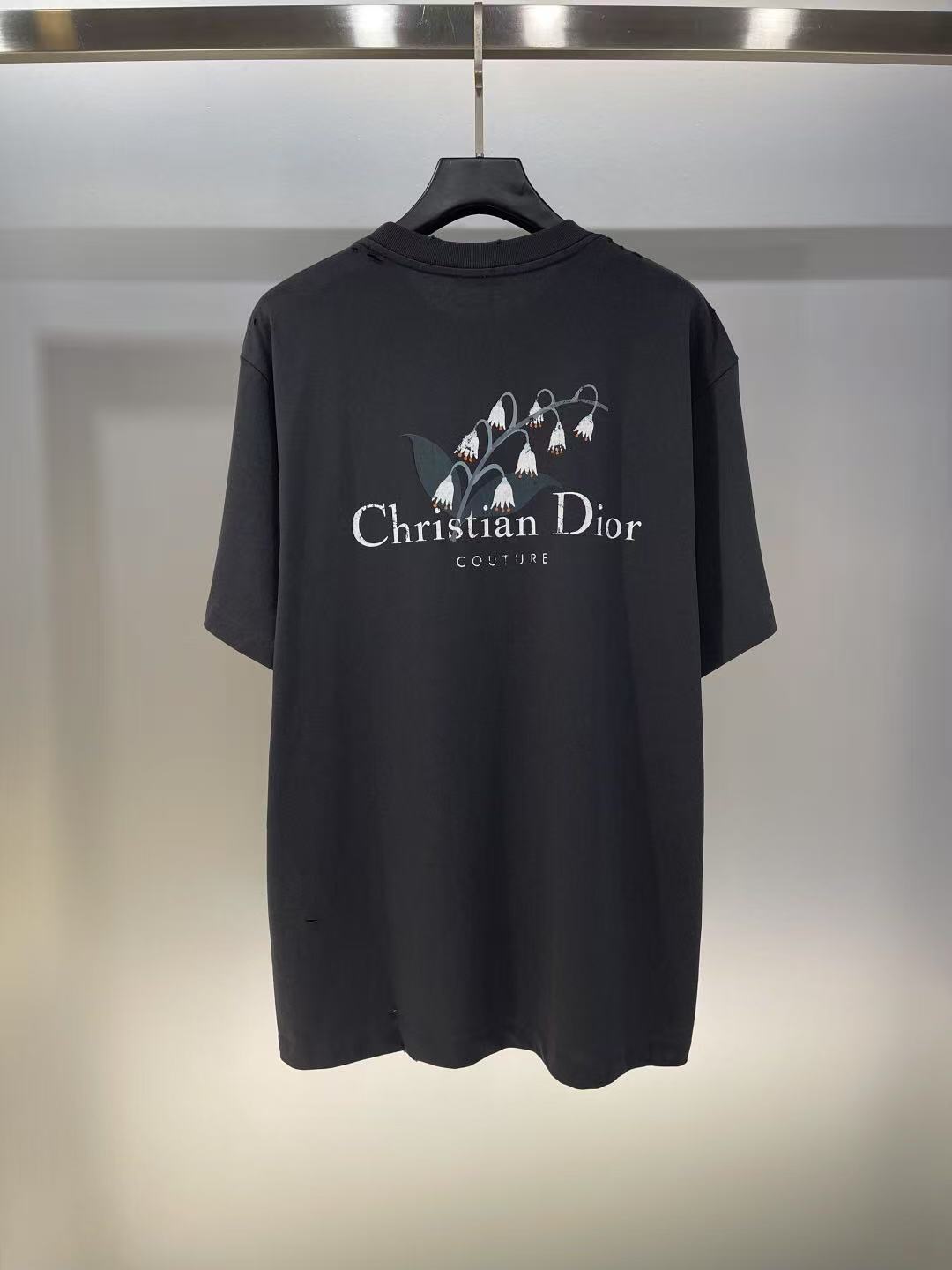 Christian Dior Couture スズラン Tシャツ (リラックス フィット) コットンジャージー