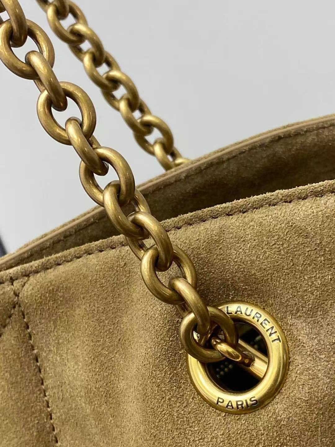 Saint Laurent サンローラン ジェイミー ショッピング スモール（スエード）