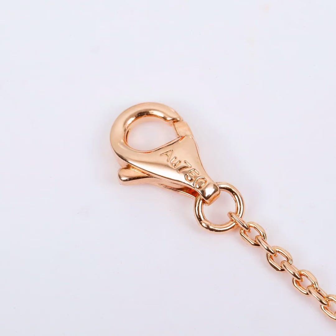 Cartier Love ブレスレット、チェーン、セミパヴェ