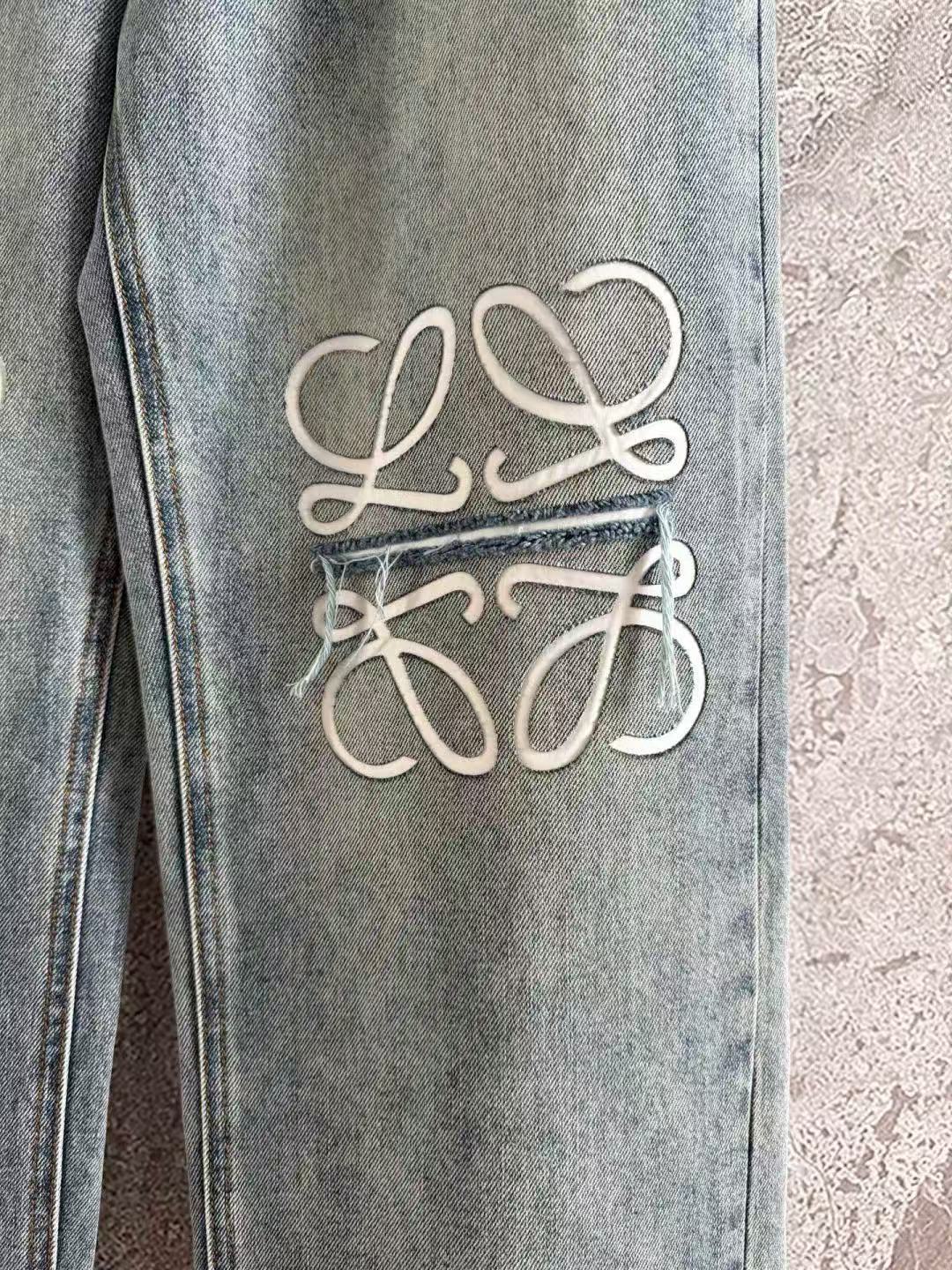 Loewe アナグラム バギー ジーンズ（デニム）