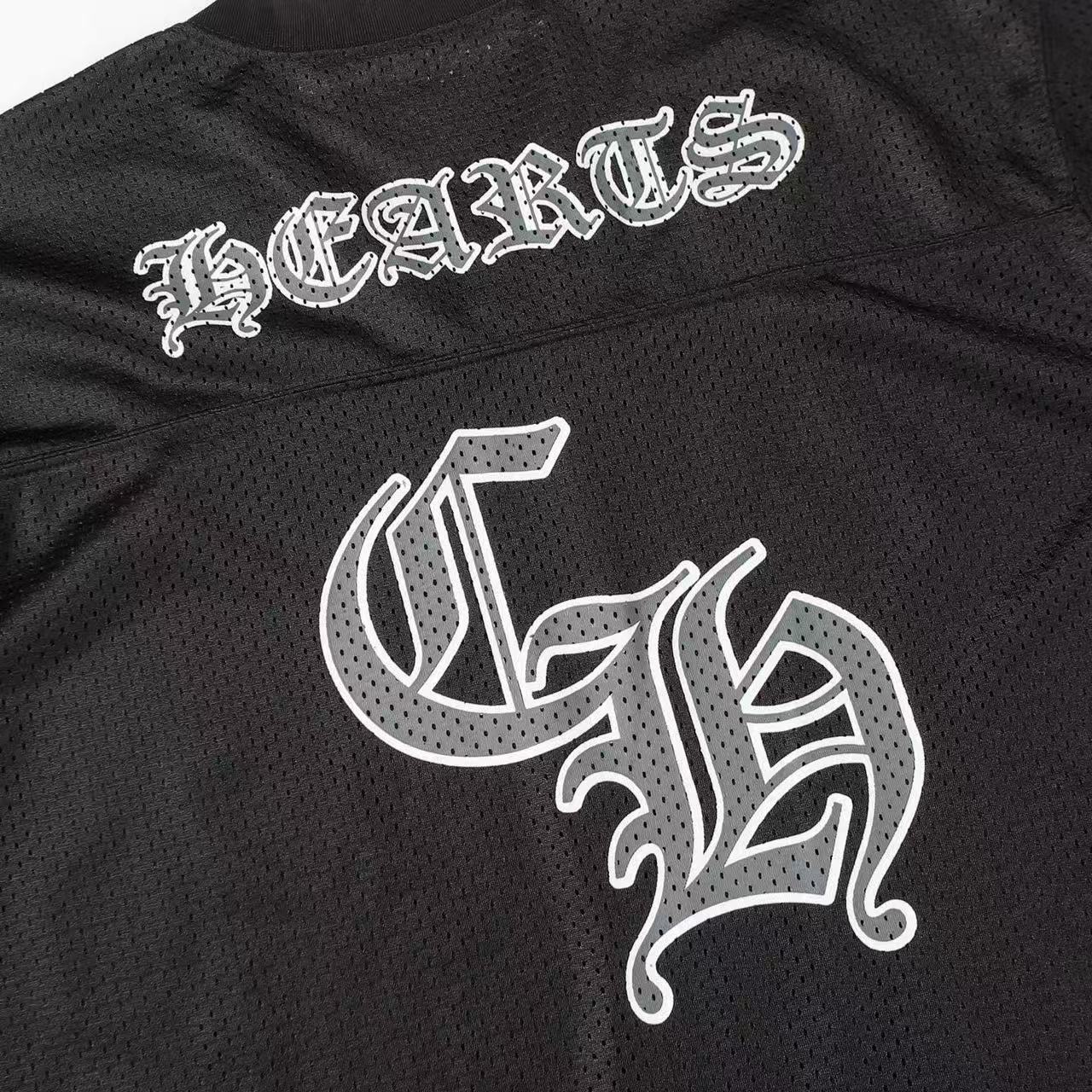 Chrome Hearts   クロムハーツ ヴァーシティ 長袖 ゲームシャツ ロンT