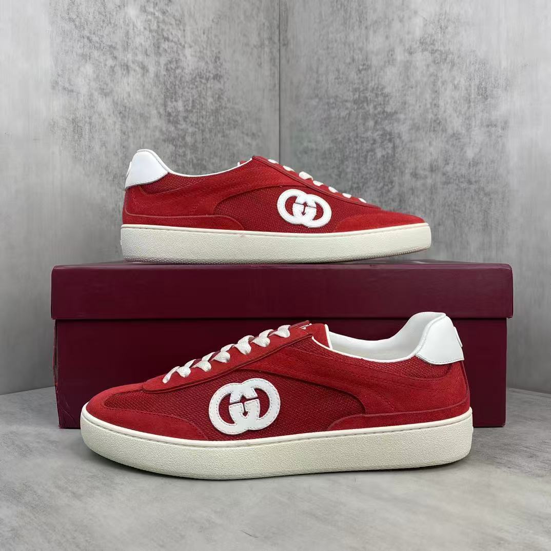GUCCI インターロッキングG付き ウィメンズ スニーカー