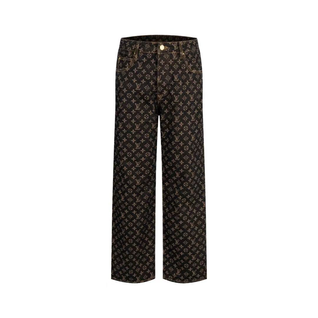 Louis vuitton モノグラム ストレートカットジーンズ