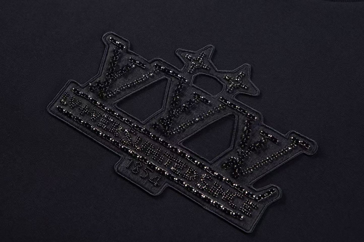 Louis vuitton エンべリッシュド シグネチャーパッチ スウェットシャツ