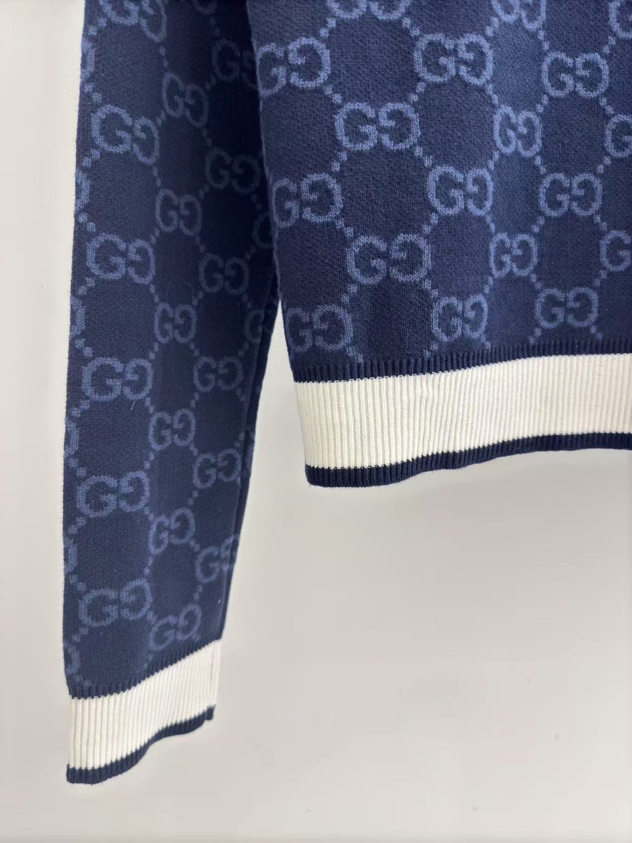 GUCCI GGファインコットン ジャカード カーディガン