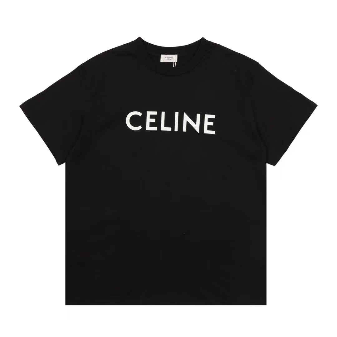 CELINE ルーズ Tシャツ / コットンジャージー
