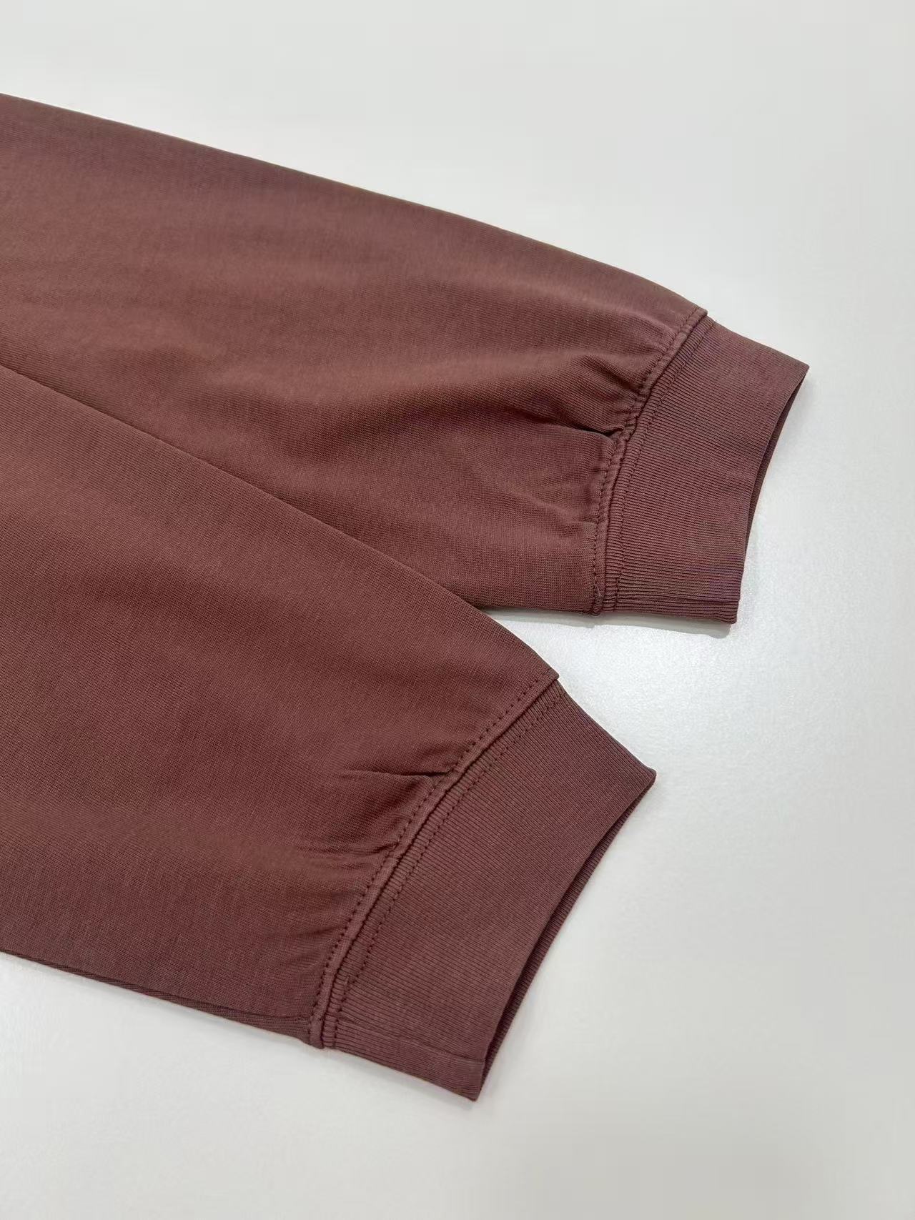 MIUMIU ガーメントダイ ジャージー 長袖Tシャツ