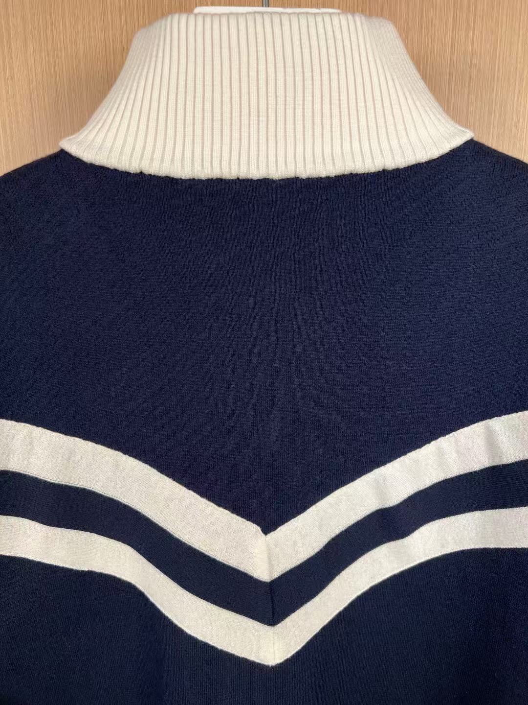 Louis vuitton ニットコットンセーラーブルゾン