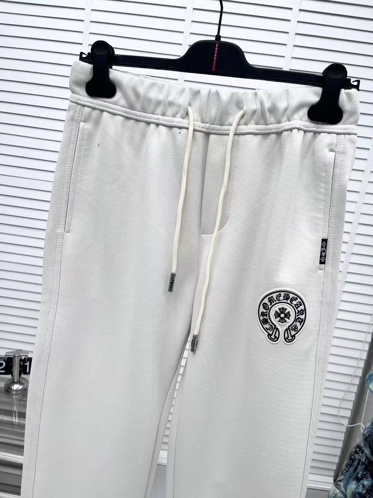 クロムハーツ　パンツ　ホワイト