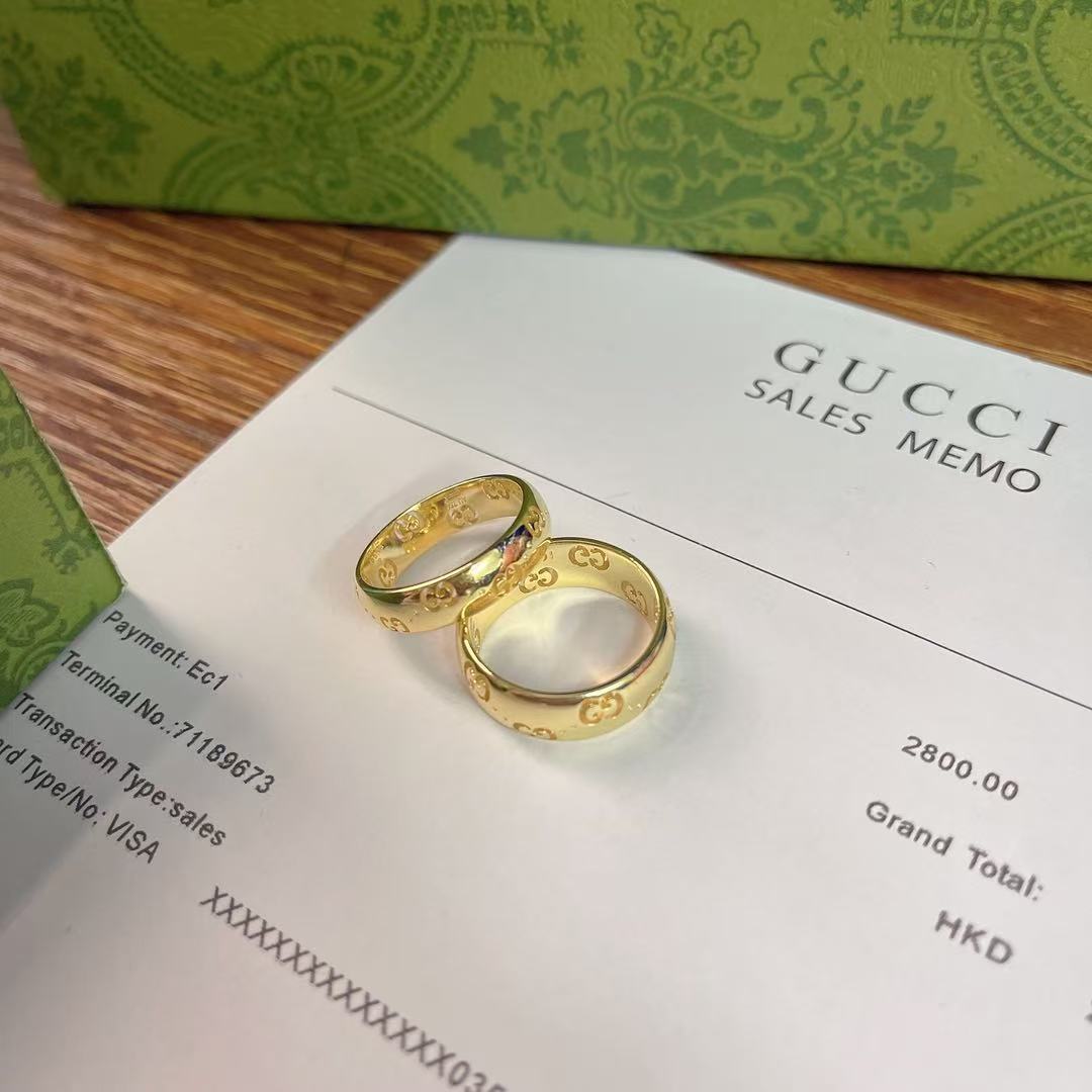 GG 18K ワイド リング