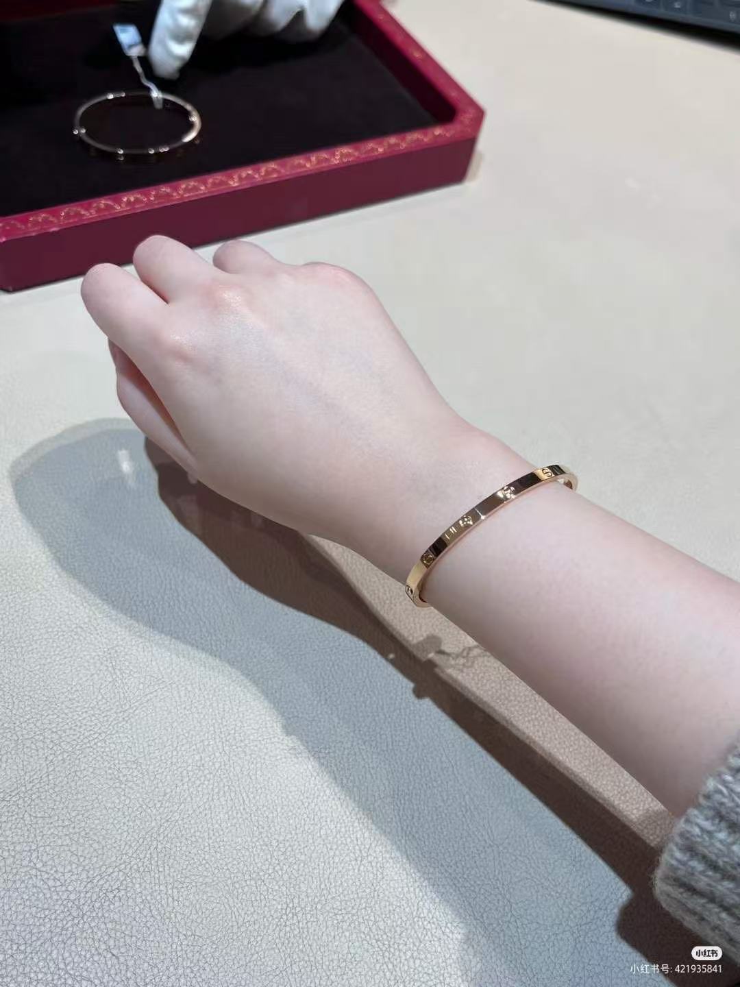 Cartier Love ブレスレット、スモールモデル