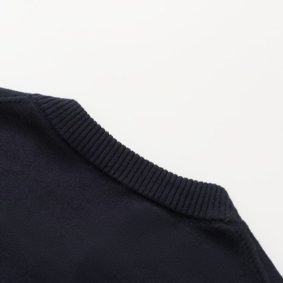 Fendi ネイビーブルー ウール セーター