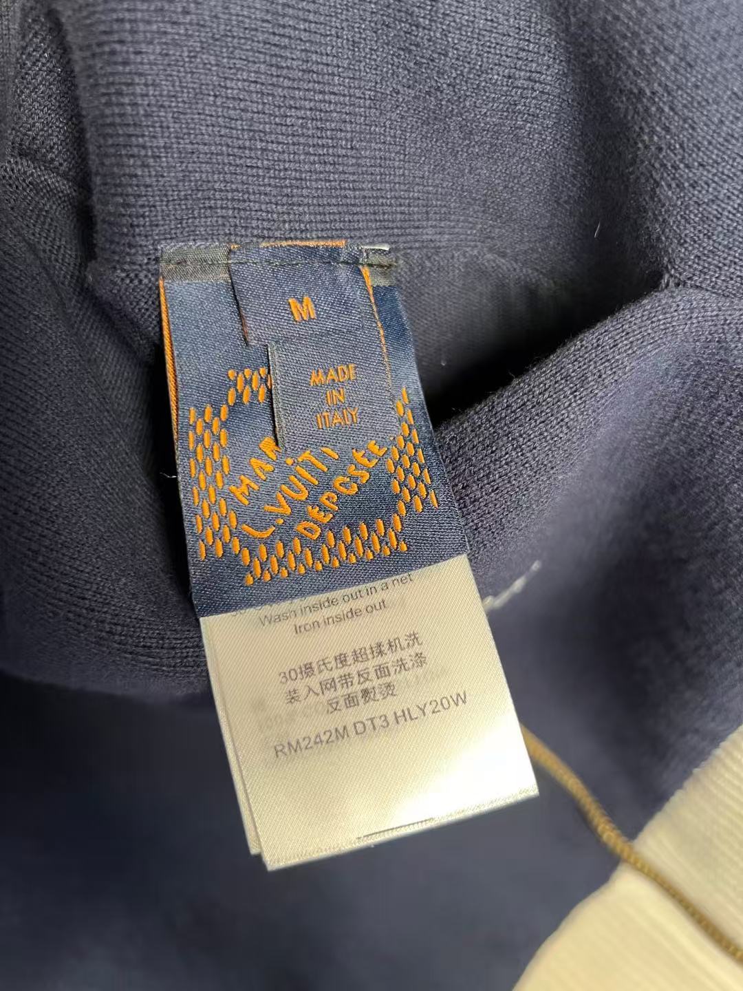 Louis vuitton ニットコットンセーラーブルゾン