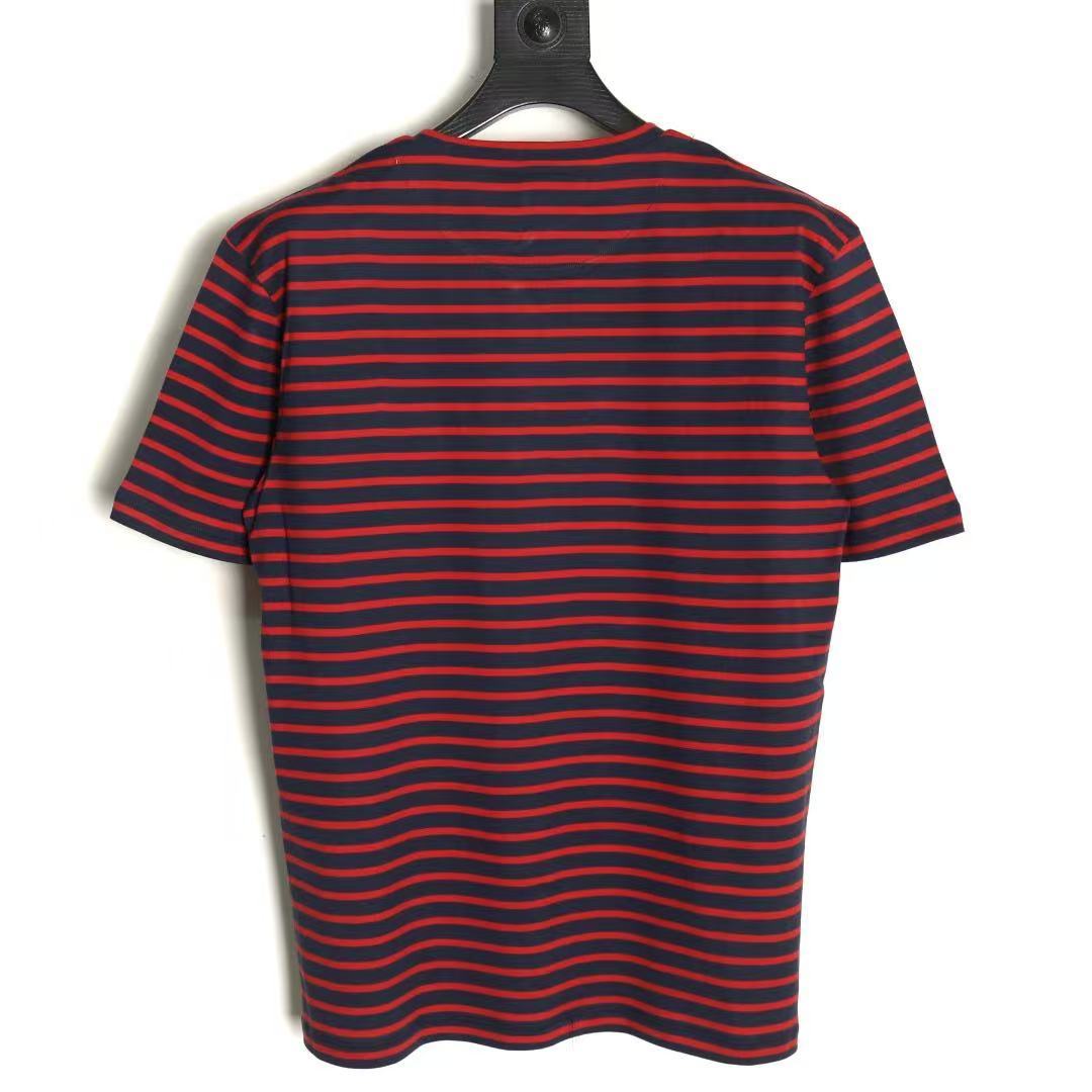Prada ストライプ コットン Tシャツ