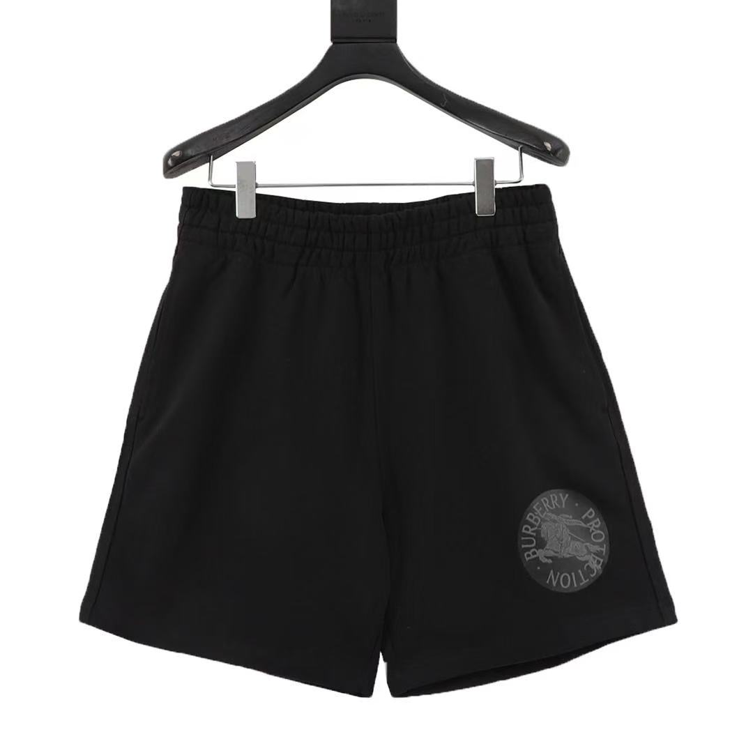 Burberry EKDバッジ コットンショーツ