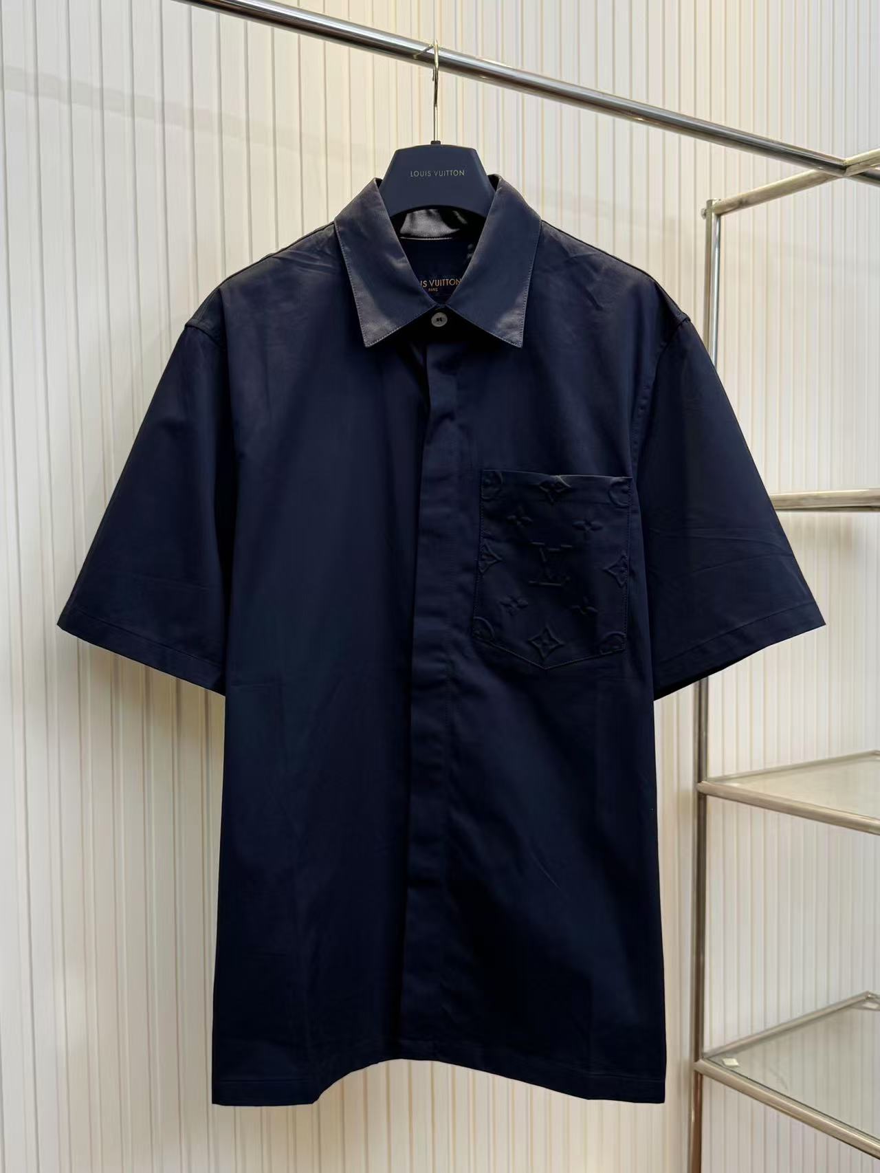 LV モノグラム ポケット ショートスリーブシャツ+モノグラム ポケット カーゴショーツ