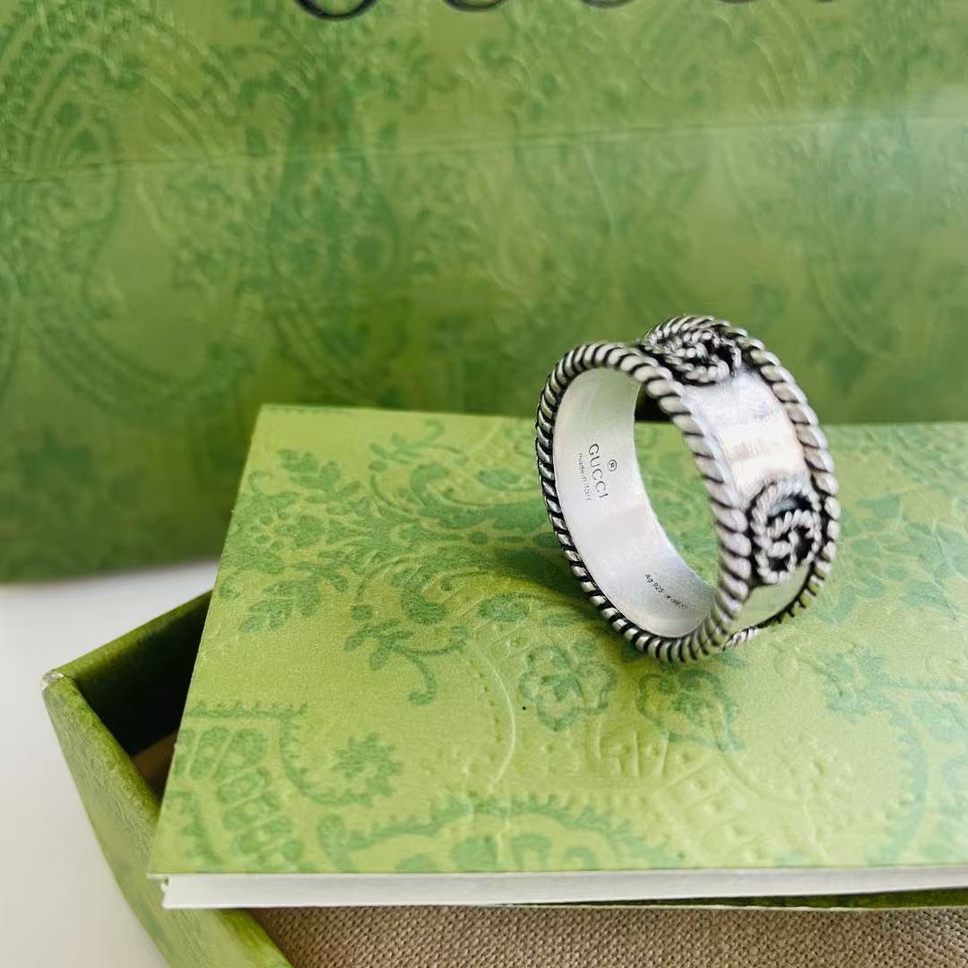 GUCCI ダブルG ワイドリング