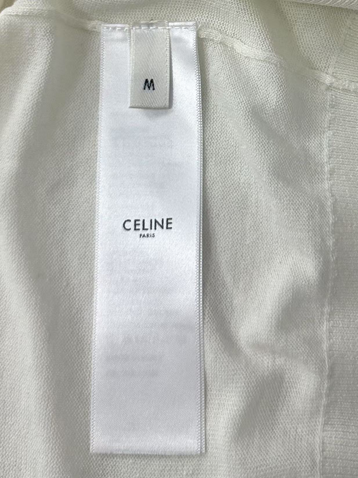 CELINE トリオンフ ポロシャツ / ファインコットン