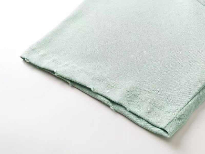 Balenciaga DIY IMPRINT CROPPED Tシャツ で セージグリーン