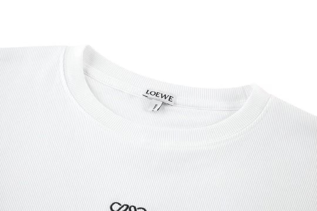 Loewe オーバーサイズフィット ロングスリーブ Tシャツ（コットン）